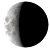 Waning Crescent, Moon at 22 days in cycle